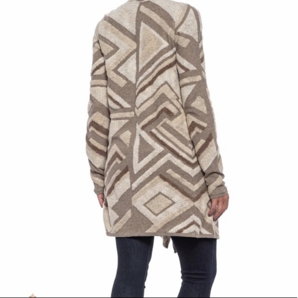 Lucky Brand Intarsia Cardigan Sweater - Picture 2 of 10